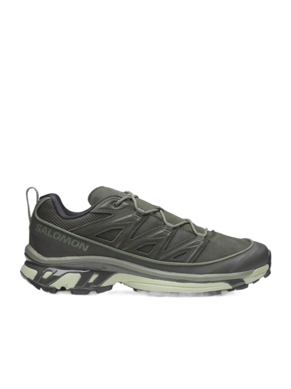 Salomon XT-6 Expanse in Pear, Deep Lichen Green, and Green Haze.  Size W 10.5
